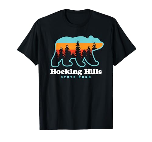 Hocking Hills State Park Bear Hocking Hills Camping T-Shirt