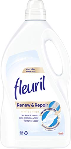 Fleuril White & Fiber, Vloeibaar Wasmiddel, Witte Was, 65 Wasbeurten