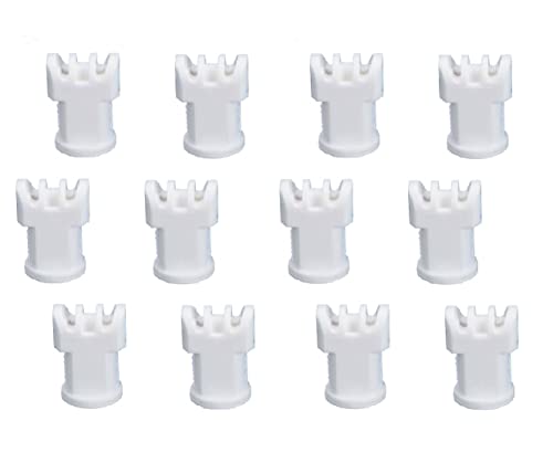 Pack of 12 - TeeJet AI Turbo TwinJet White Flat Spray Tip Rated 0.8 GPM @ 40 PSI Farmer Bob's Parts AITTJ60-11008VP