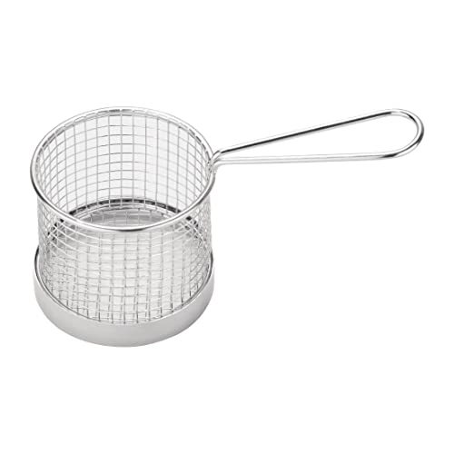 Cesta de presentación Olympia GG875 con asa de 95 mm para servir aperitivos y fritos 4