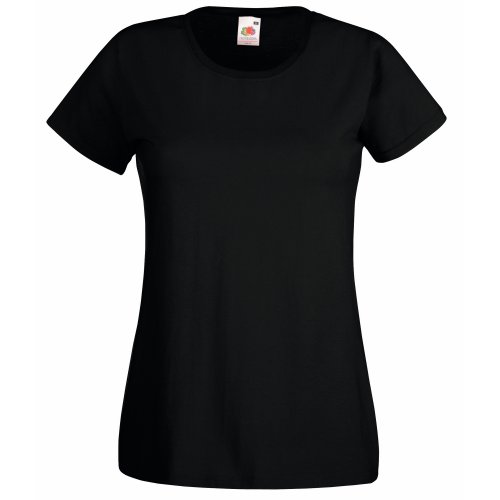 Fruit of the Loom T-Shirt XS Schwarz