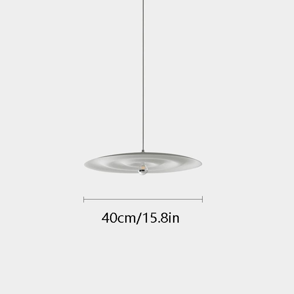 Lampadari nordici moderni minimalisti Frisbee in ferro battuto Lampada a sospensione Design personalizzato Soggiorno creativo Sala da pranzo Bar