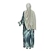 Muslim Prayer Cardigan Fashion Elegant Abaya Islamic Light Dress Comfortable Long Robe for Women