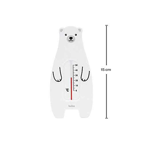 Buba Termometro De Banheira Urso Branco