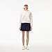 Lacoste Women's SPORT Removable Sport Hoodie, Flour, 8