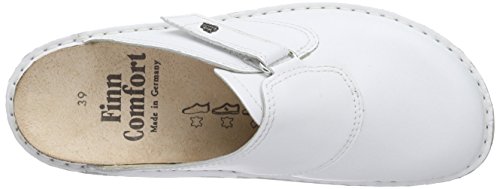 Finn Comfort Finn Comfort Unisex-Erwachsene Venedig Clogs, Weiß (Weiss), 47