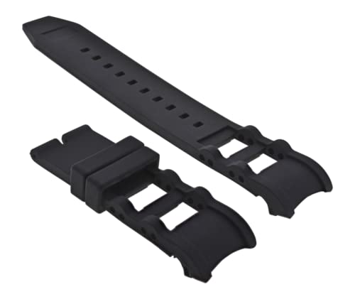 Ewatchparts Rubber Watch Band Strap Compatible With Invicta Russian Diver 1201 1805 1845 1959 26Mm #TOP2