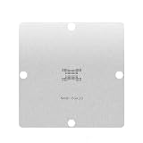 Uqezagpa BGA78 bis BGA152 Lötkugel-Schablonen-Set, 90 x 90 mm, Reballing-Schablone, Stahl-Lötschablone für DDR5-Chip-Lötmuster