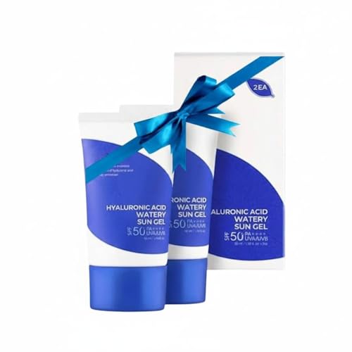 Hyaluronic Acid Watery Sun Gel SPF 50+ PA++++, Lightweight moisturizing Sunscreen with No White...