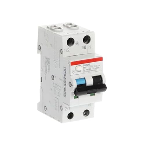 Disjoncteur DS201T C6 A30 différentiel monophasé pour tableau électrique domestique
