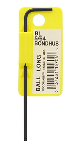 【国内正規品】BONDHUS(ボンダス) 六角ボールポイント・L-レンチ ロング 5/64インチ [短手:18mm 長手:83mm] 黒染め加工 BL5/64 No.15704