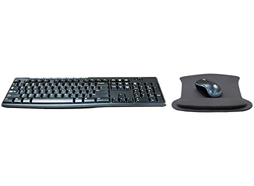 Image of HP P22h G4 22 Inch Class LED-Backlit LCD 1920 x 1080 (9UJ12A8) Full HD IPS LED-Backlit LCD Monitor Bundle with Gel Mouse Pad, and MK270 Wireless Keyboard and Mouse