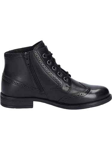 Josef Seibel Simona 08 Women's Leather Brogue Ankle Boots, Brown4