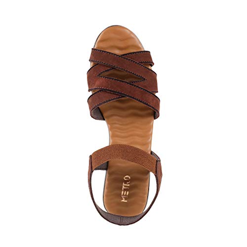 Image of Metro Women Leather Sandals (33-814)