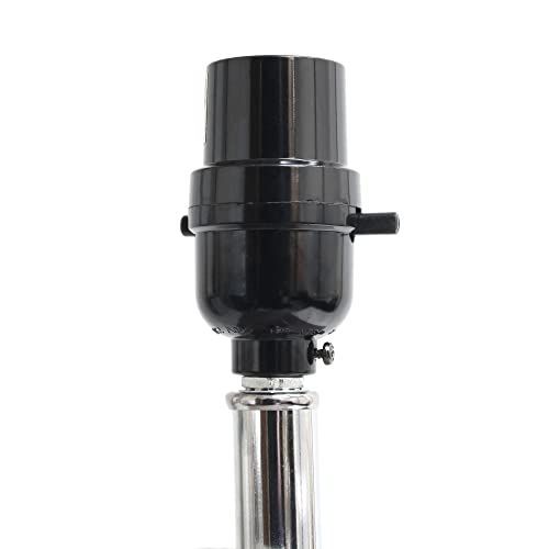 Lalia Home Lexington 21" Leather Base Modern Home Decor Bedside Table Lamp With White Rectangular Fabric Shade, Eggplant Purple #TOP7