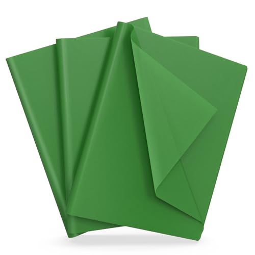 Green Wrapping Paper Green Tissue Paper for Gift Bags 60 Sheets Gift Wrapping Paper 14 X 20 Inch for Gift Box Packing Wedding Birthday Baby Shower Party Festivals Decor