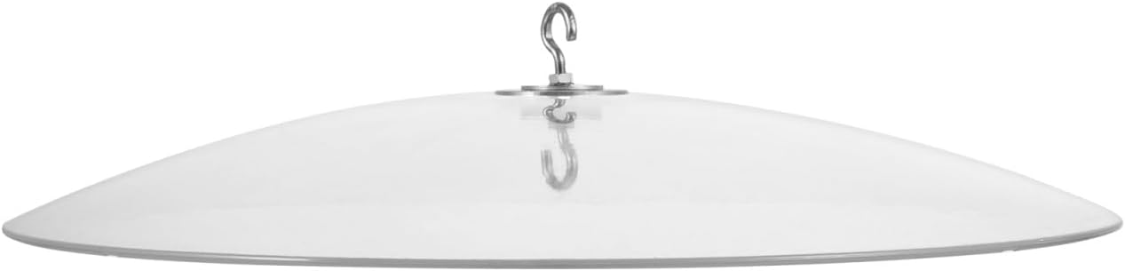 Bird Feeder Cover Rainproof Dome Hanging Feeder Protector Easy Install Durable Material