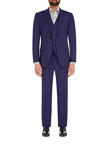 Terno Worker Jordhan Slim Fit Tailored Marine