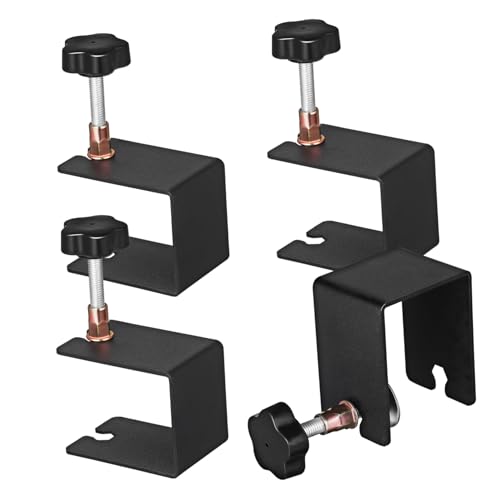 STOBAZA Universal Clamp Holder 4 Pcs Cabinet Clamps for Woodworking Secure Installation