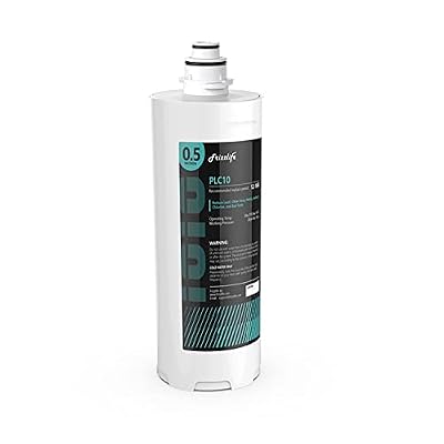 Frizzlife SW10-HF Replacement Housing Kit with PLC10 Filter Cartridge Inside - for SW10 and SW10F Under Sink Water Filter Systems