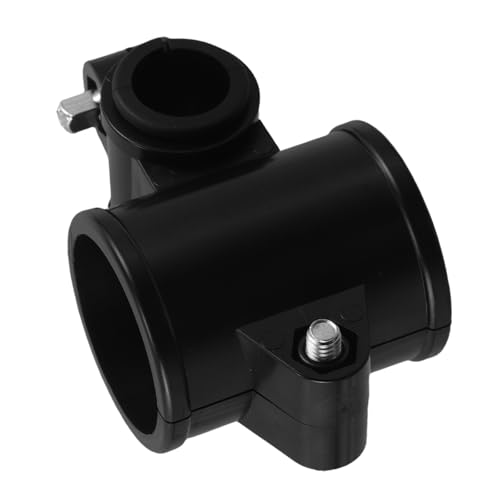 Abrazadera de montaje para batería electrónica Healifty, abrazadera tipo cruz de 19 mm x 38 mm, soporte para tubo, conector cruzado para rack de percusión electrónica, accesorios para batería y práctica en vivo