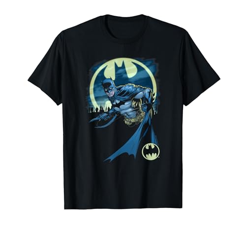 Batman Heed The Call Bat Logo T-Shirt, Men, Black, Large