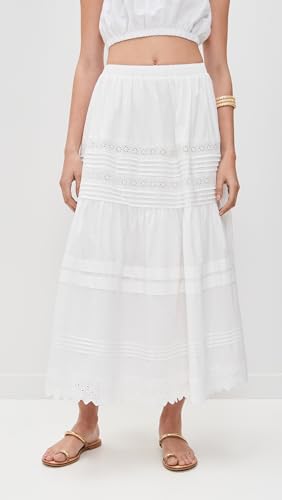 Pixie Market Women's Cotton Eyelet Skirt2