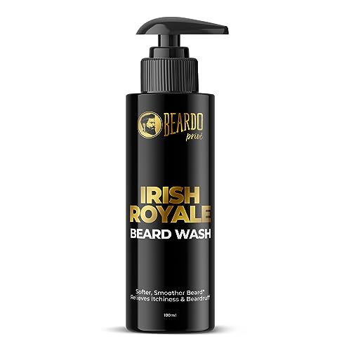 Beardo Irish Royale Prive Beard Wash For Men, 100 ml | Washes & S...