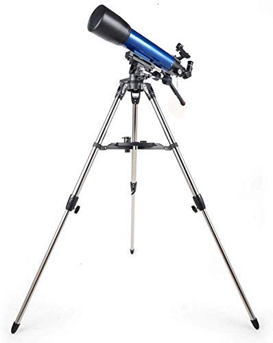 Telescopio astronómico refractor con trípode ajustable miniatura 4