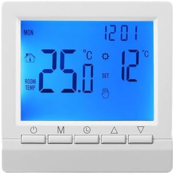 Termostato digital LCD, controlador digital programable de temper...