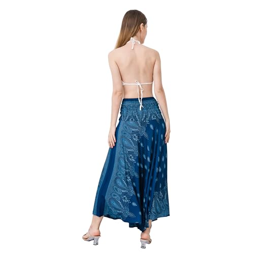 Long Skirts for Women | 2-in-1 Boho Dress & Floral Maxi Skirt for Bohemian Festivals, Vacation & Casual wear2