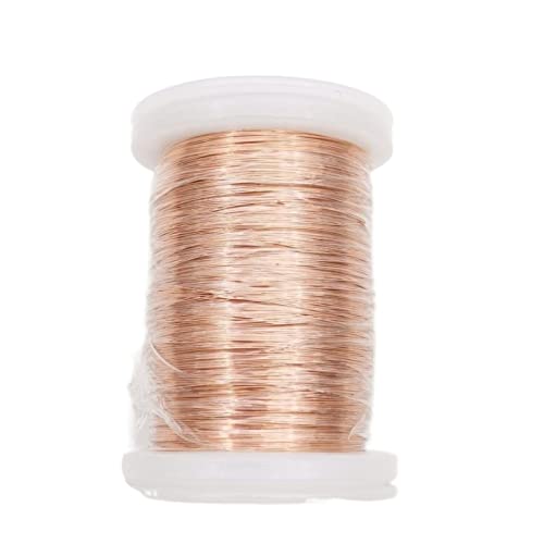 Pipe House Enameled Copper Winding Wire, 0.1mm 0.16mm 0.25mm 0.4mm 0.8mm 1.3mm Copper Wire, Magnet Wire, Weight 100g Soil Electronics (Size : 0.16mm 100g)