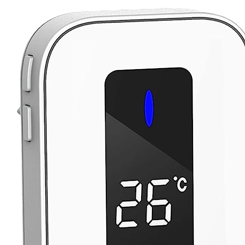 Ronyme Campainha externa sem fio sensível segurança multifuncional display de temperatura de longa d