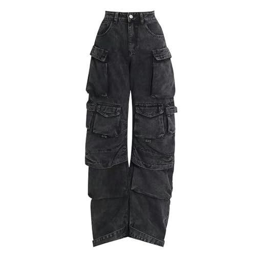 Jean tie-Dye à jambes larges pour camoufler les imperfections avec style