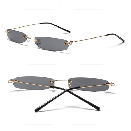 Lunettes de soleil tendance légères sans monture qui ne marquent pas - 5