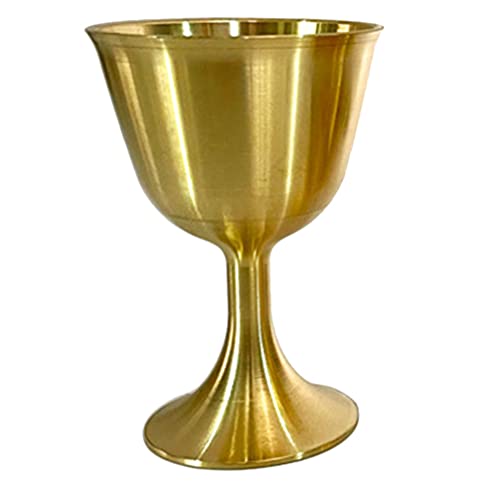 Copo de cálice vintage copos médios de ouro copos de plástico copo de cálice de vinho