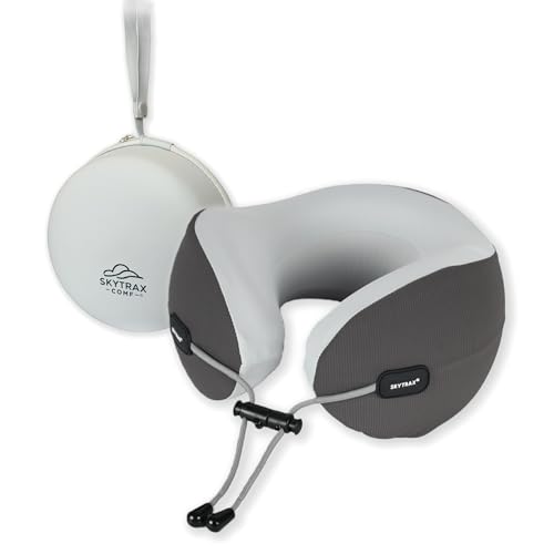 SKYTRAX COMF® Ergonomic Memory Foam Travel Neck Pillow,