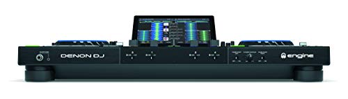 Denon DJ PRIME 4 | 4 Deck Standalone Smart DJ Console / Serato DJ Controller with Built In 4 Channel Digital Mixer and 10-Inch Touchscreen