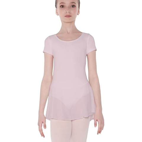 Wear Moi Adage Girl's Cotton Stretch Tulle Elasthan Dress, Pink, Age 6/8 (TUN012BPI6) Cover