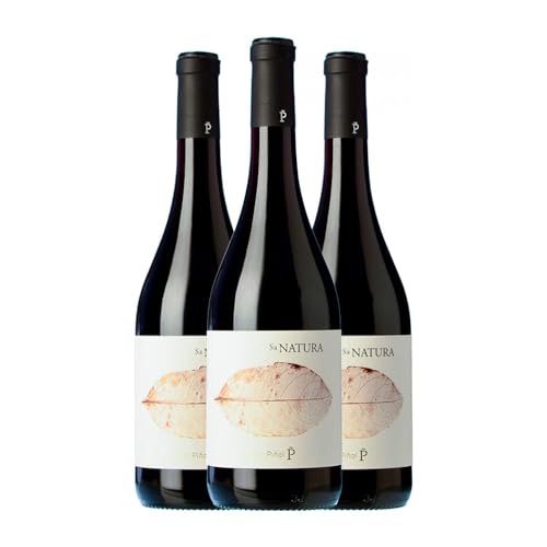 Piñol Sa Natura Negre Eco Terra Alta Crianza 75 cl Vino tinto (Caja de 3 Botellas de 75 cl)