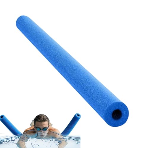 Churro Piscina, 120cm Fideos De Espuma para Piscina, Fideos de Natación de Espuma Hueca, Ayuda para Deportes Acuáticos Palos de Entrenamiento para Niños y Adultos