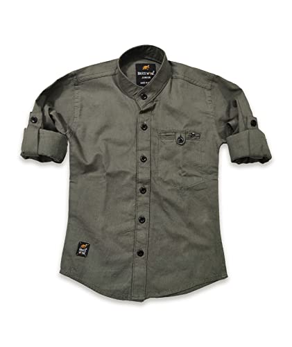 Image of BRUCEWANE Kids Shirt And Trouser Combo Set