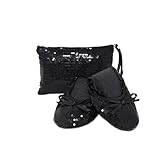 Silky Toes Foldable Flats for Women – Portable Ballet Shoes for Weddings, Parties, Events, Travel...