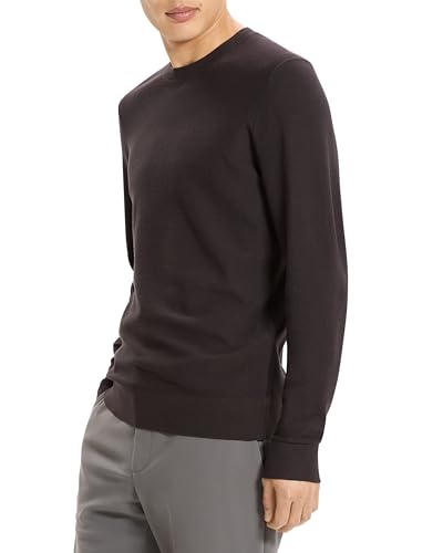 Theory Men's Riland Crew Neck in Light Bilen2