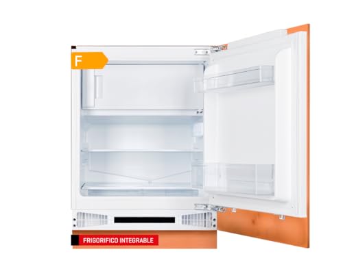 Corberó - Frigorífico Integrable | CF1PN85INTEG | 111L | Congelador 16L | Luz Interior | 4 Estrellas | Descongelación Manual | Estantes de Cristal | Blanco