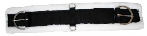 Showman - Sottopancia in pile, colore: Nero
