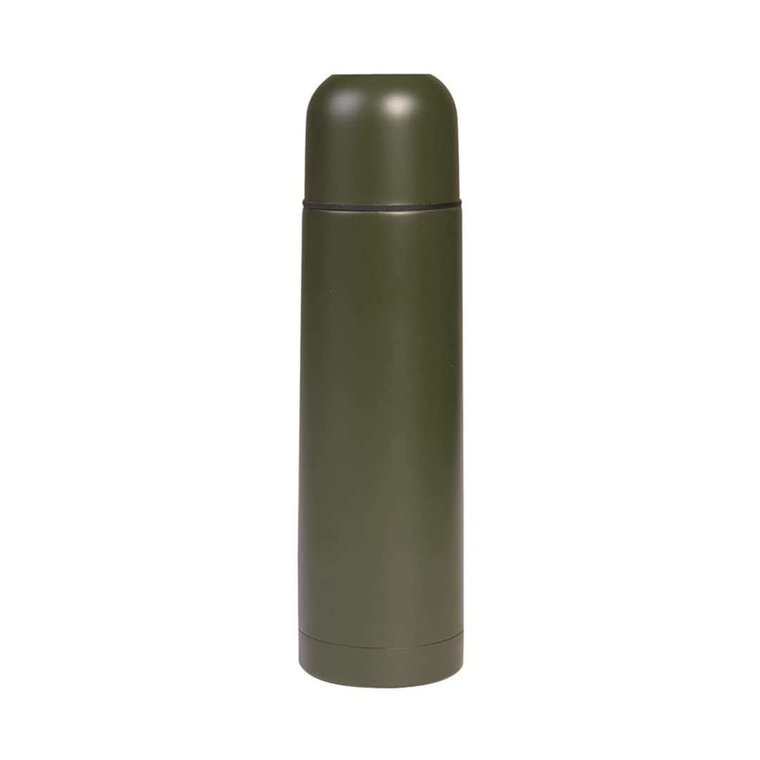 Mil-Tec Unisex - Adult Thermos Flask_14532000, Olive, 1L