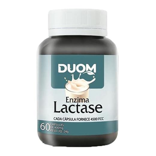 Lactase (Enzima) 60cps 400mg Duom