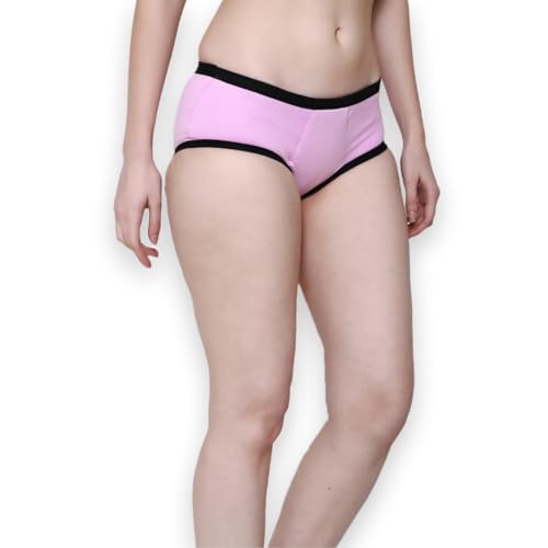 Image of Sizi Reusable Period Panty for Women |Comfortable Period Panties for Women Leak Proof |Suitable for Heavy Flow (XXS, Pink)