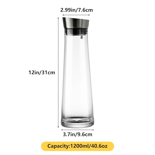 Glass Water Carafe